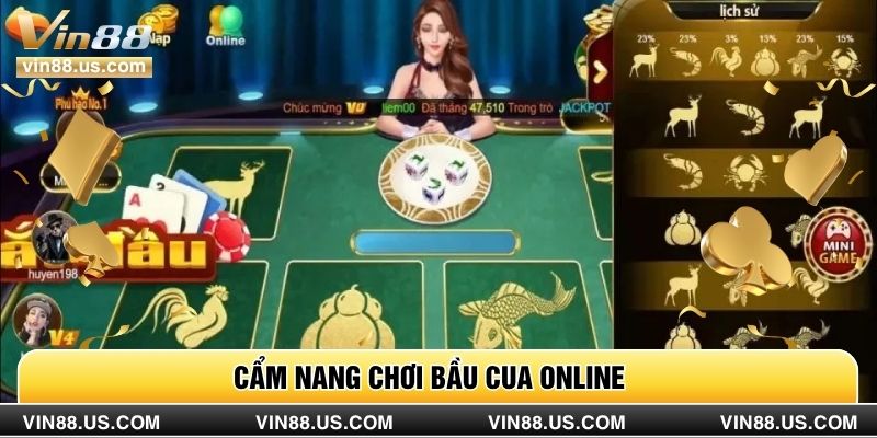 Cẩm nang chơi bầu cua online