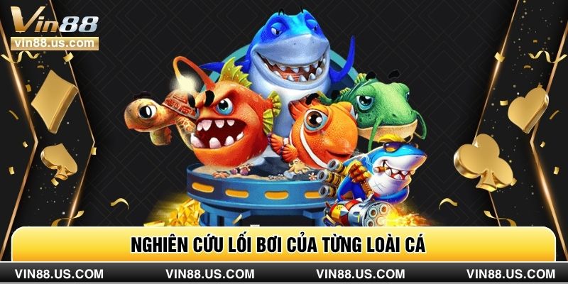 Nghiên cứu lối bơi của từng loài cá